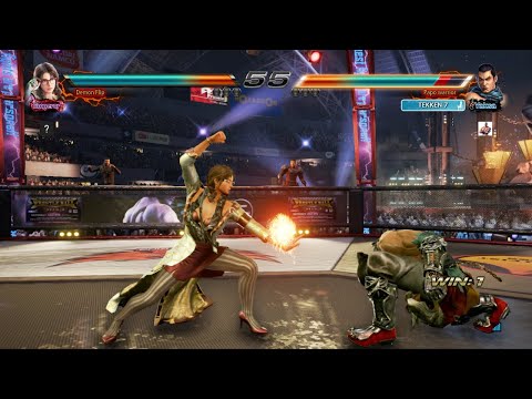 Julia Perfect Execution After DF,1 in to FF,3 in Tekken 7