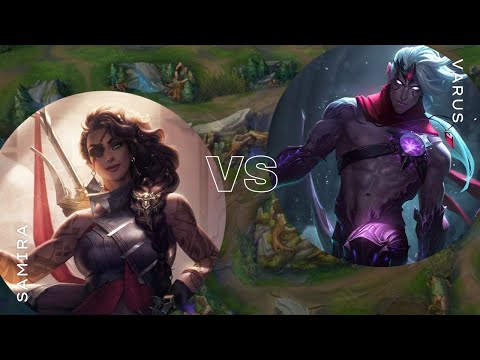 TEDDY plays a perfect early with SAMIRA ADC - Samira VS Varus - Challenger