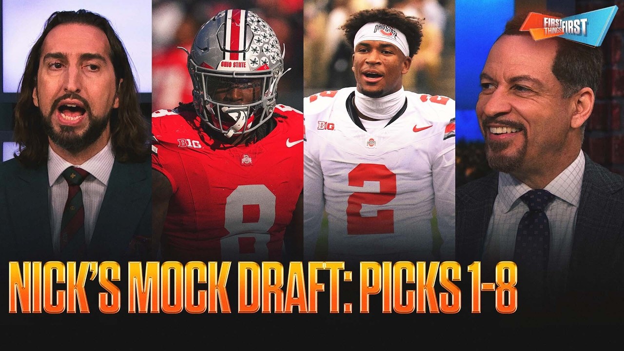 Nick’s OFFICIAL Mock Draft: Reese goes to Jets, Mendoza hype, Who will draft Caleb Downs? | FTF