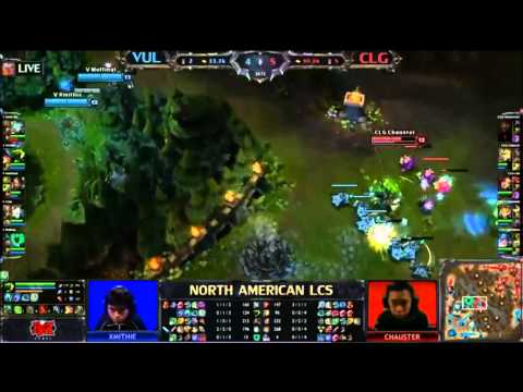 Vulcun vs Counter Logic Gaming - LCS 2013 NA - English Commentary