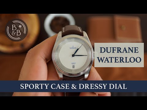 Sporty Case + Elegant Dial = Good Everyday Watch? - DuFrane Waterloo Review - B&B