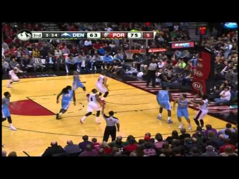 Kenneth Faried Block Leads to Wilson Chandler Three NDPG #1