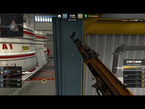 Entropiq vs Spirit | NickelBack 1vs2 clutch | starladder cis rmr 2021 | BEST MOMENT | HIGHLIGHT CSGO