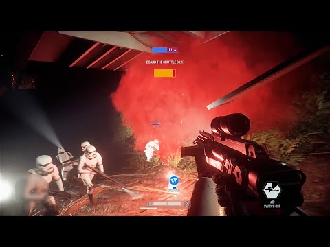 Star Wars Battlefront 2: Ewok Hunt Gameplay (No Commentary)