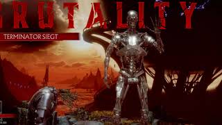 Mortal Kombat 11 - Terminator T-800 Transformation