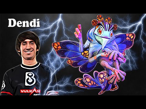 Dendi - Puck Midlane | Dota 2 7.28b Gameplay