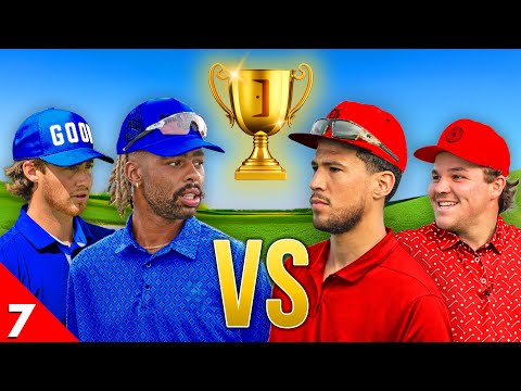 GREATEST MATCH in YouTube Golf History - Devin Booker vs DLO & Garrett Clark vs John Daly Jr.