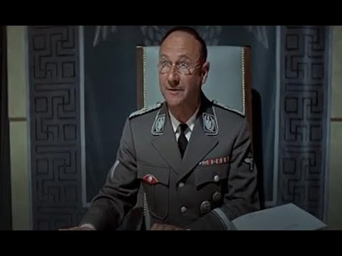 A Classic Moment from the Film " The Eagle has Landed" Meeting Himmler played by Donald Pleasence