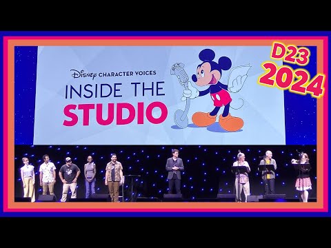 Character Voices, Inside the Studio | D23 Ultimate Disney Fan Event 2024