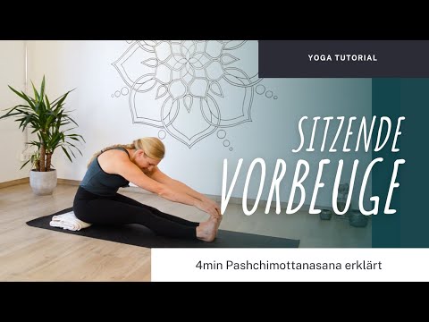 Sitzende Vorbeuge im Yoga | 4 Minuten Tutotial für Anfänger und Fortgeschrittene