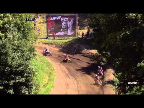 Tim Gajser crash MXGP of Czech Republic 2015 - motocross