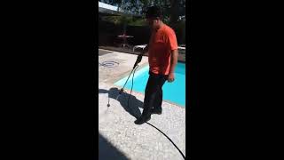 Limpeza de pisos - Piscina