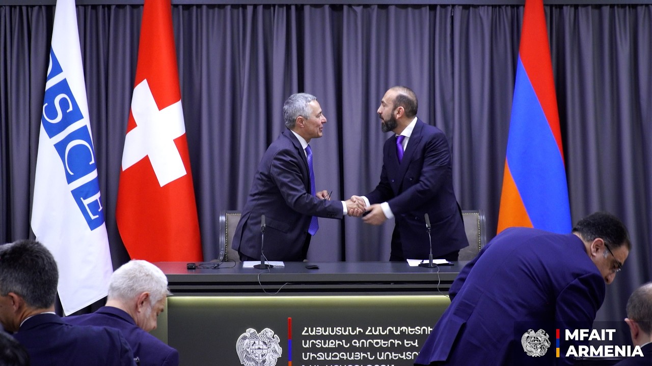 Արարատ Միրզոյանը և Իգնասիո Կասիսը հանդես են եկել համատեղ մամուլի ասուլիսով