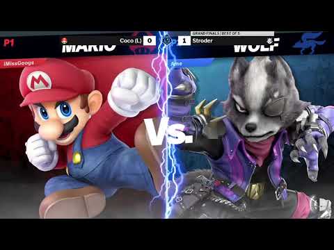 PS 30 SSBU Grand Finals - Coco (Mario) vs Stroder (Wolf / Marth)