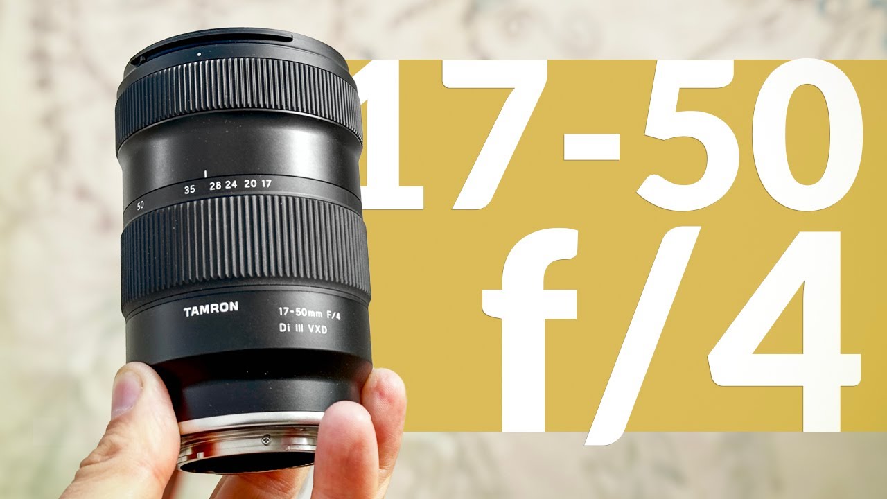 Tamron 17-50mm f/4 Di III VXD Full-frame! — UNIQUE Lens Review