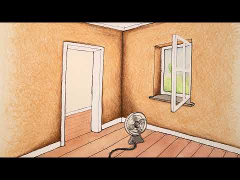 Lehmputz: Trocknung durch Lüften