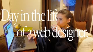 Day in the life of a web designer 💻 Designing a website using AI with 
