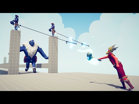 ICE GIANT & 2x HARPOONS vs EVERY UNIT - Totally Accurate Battle Simulator TABS