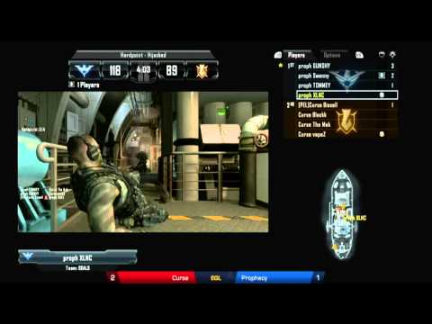 EGL9 : Turtle Beach BO2 Spring Championship : Prophecy vs Curse : Pool Play R2 - Map 4