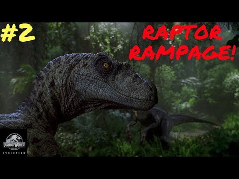 RAPTORS ESCAPE AND KILL GUESTS - Jurassic World Evolution Walkthrough #2