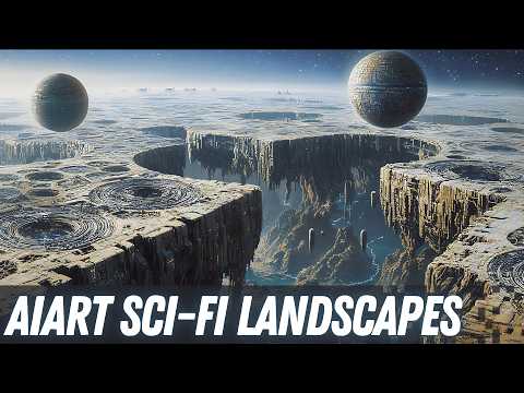 Epic AI-Generated Sci-Fi Landscapes | Stunning Alien Worlds in 4K | Midjourney & Hailuo AI