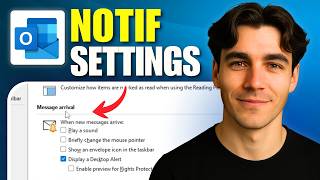 How To Turn Notifications On Or Off In Microsoft Outlook (Tutorial 2026)