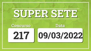Capa de SUPER SETE 217