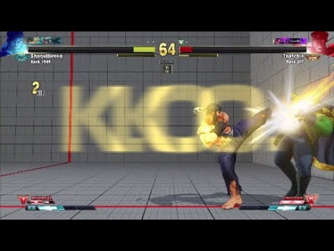Street Fighter 5 AE : Shaquilleson ( Ryu ) Vs ( M.Bison ) Tnatchie