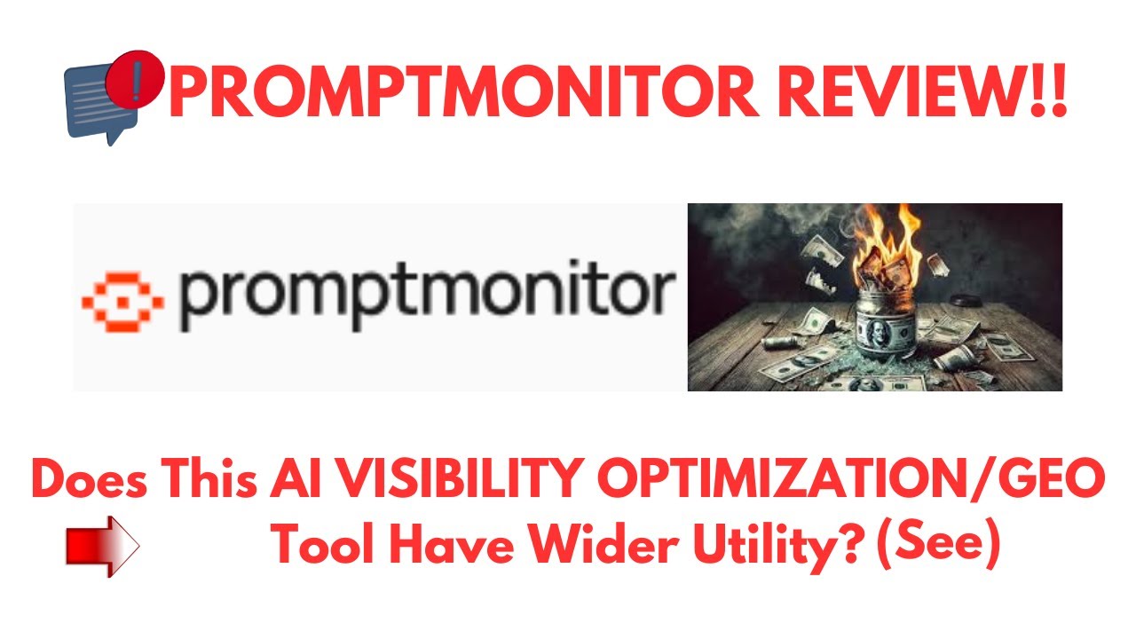 Promptmonitor Review- Does This AI VISIBILITY OPTIMIZATION/GEO Tool Have Wider Utility?(SEE)