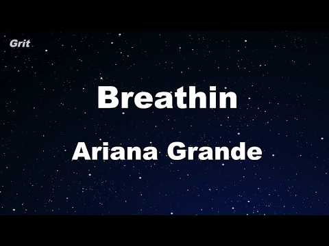breathin - Ariana Grande Karaoke 【No Guide Melody】 Instrumental