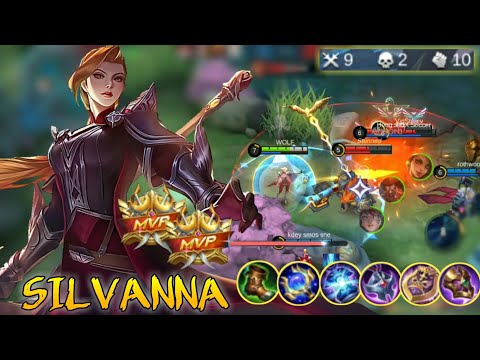Silvanna New Critical Damage Build! ! [ Top 1 Global Silvanna ] By WOLF - Mobile Legend Bang Bang