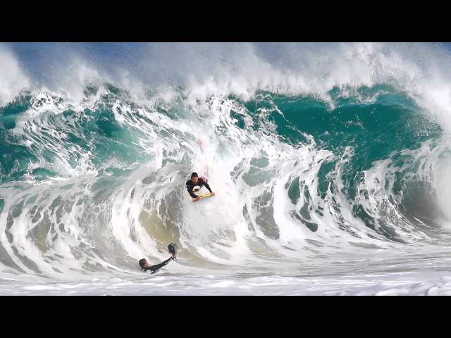 Shorebreak Madness Part 1 - Botha - JMV - Seabass - Clark Little