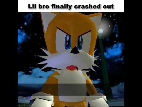 Tails crashes out #sonic #memes