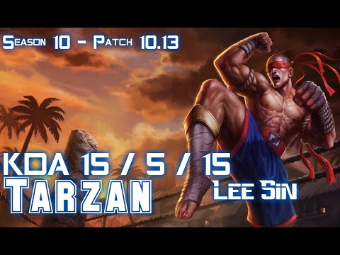 Tarzan LEE SIN vs REK'SAI Jungle - Patch10.13 KR Ranked
