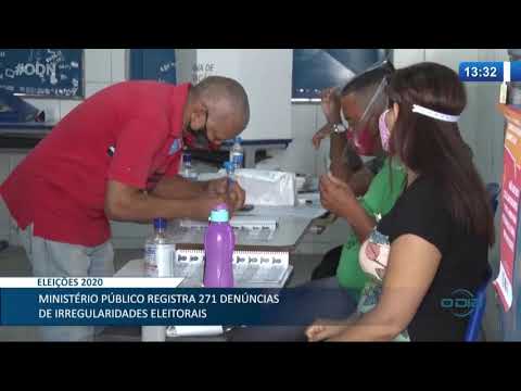 Ministério Público registra 271 denúncias de irregularidades eleitorais 03 12 2020