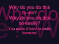 Secondhand Serenade- Why Lyrics