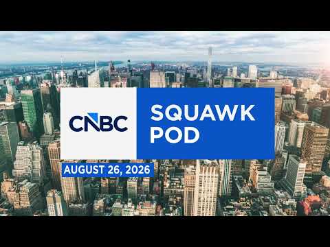 Squawk Pod: Angles of AI: flexible power, AI in op-eds, & top talent moves - 08/26/26 | Audio Only
