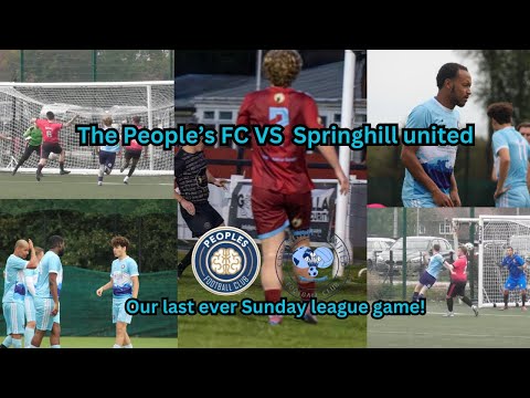 THE PEOPLES FC FIRSTS VS SPRINGHILL UNITED | LEAGUE GAME 6 |