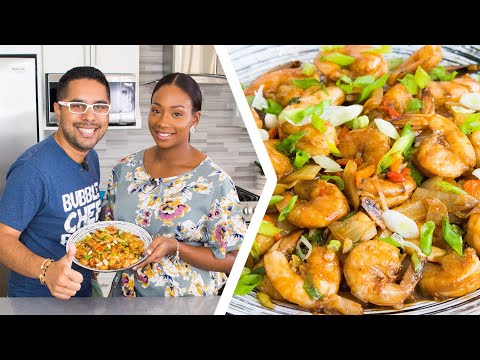 How To Make Trini Pepper Shrimp | Foodie Nation