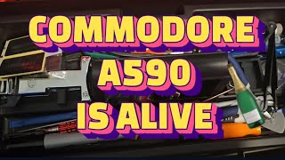 It's Alive...Commodore A590 is alive!!!!