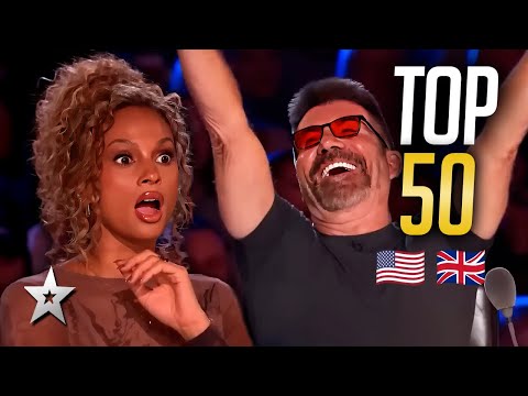 Top 50 Auditions of 2025 from America and Britain’s Got Talent