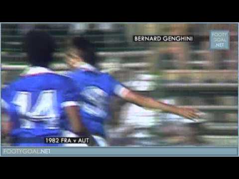 Bernard Genghini goal - World Cup 1982, France vs ...