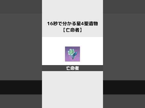 「原神で必見！☆4聖遺物・亡命者の魅力とは？」