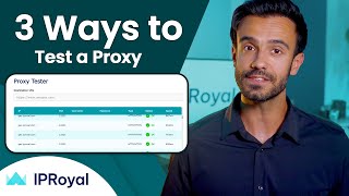 How to Test the Quality of Proxies & Check if They Work | 3 Ways To Test Proxies