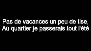 La Fouine - J&#39;avais pas les mots - Paroles