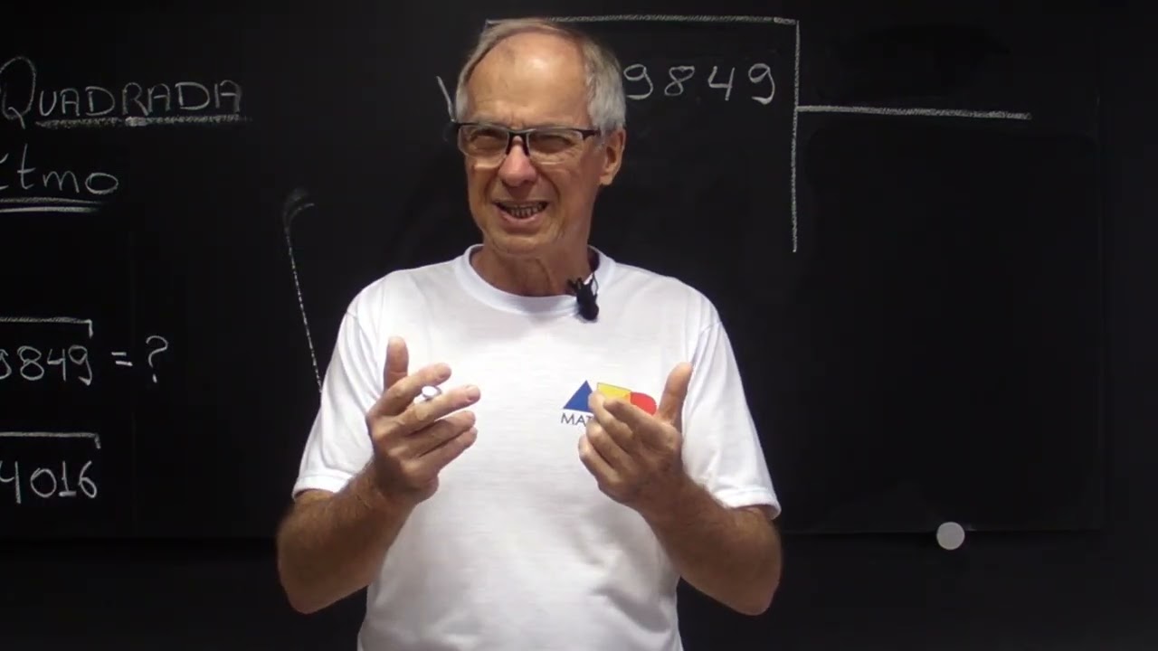 Raiz Quadrada - Algoritmo | Prof. Fernão