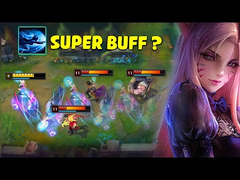 New Ahri Rework 2022 is a MONSTER *8 Dashes In A Row !!!