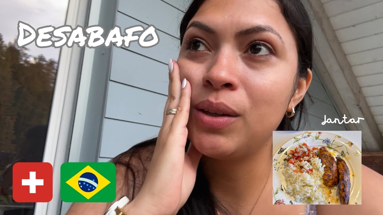 Jantar simples | Desabafo pessoas interesseiras e Amizades falsas na Suíça 🇨🇭