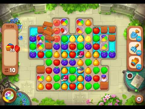 GardenScapes Level 11136 no boosters