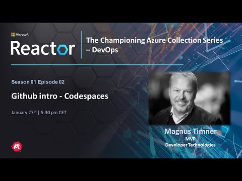 Devops Series Github Intro Codespaces S1 E2